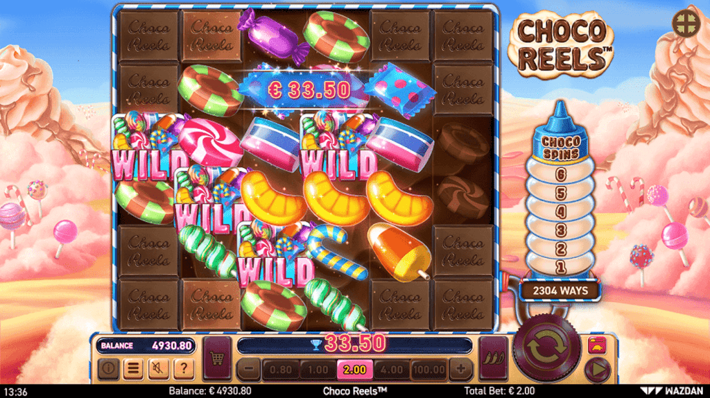 Igrajte brezplačno Choco Reels