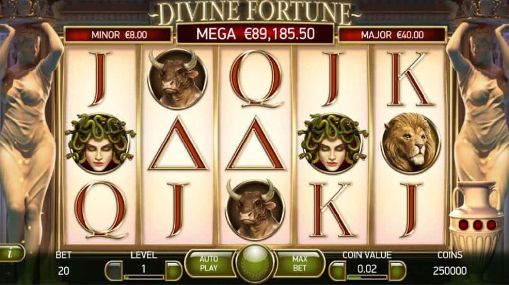 Igrajte brezplačno Divine Fortune