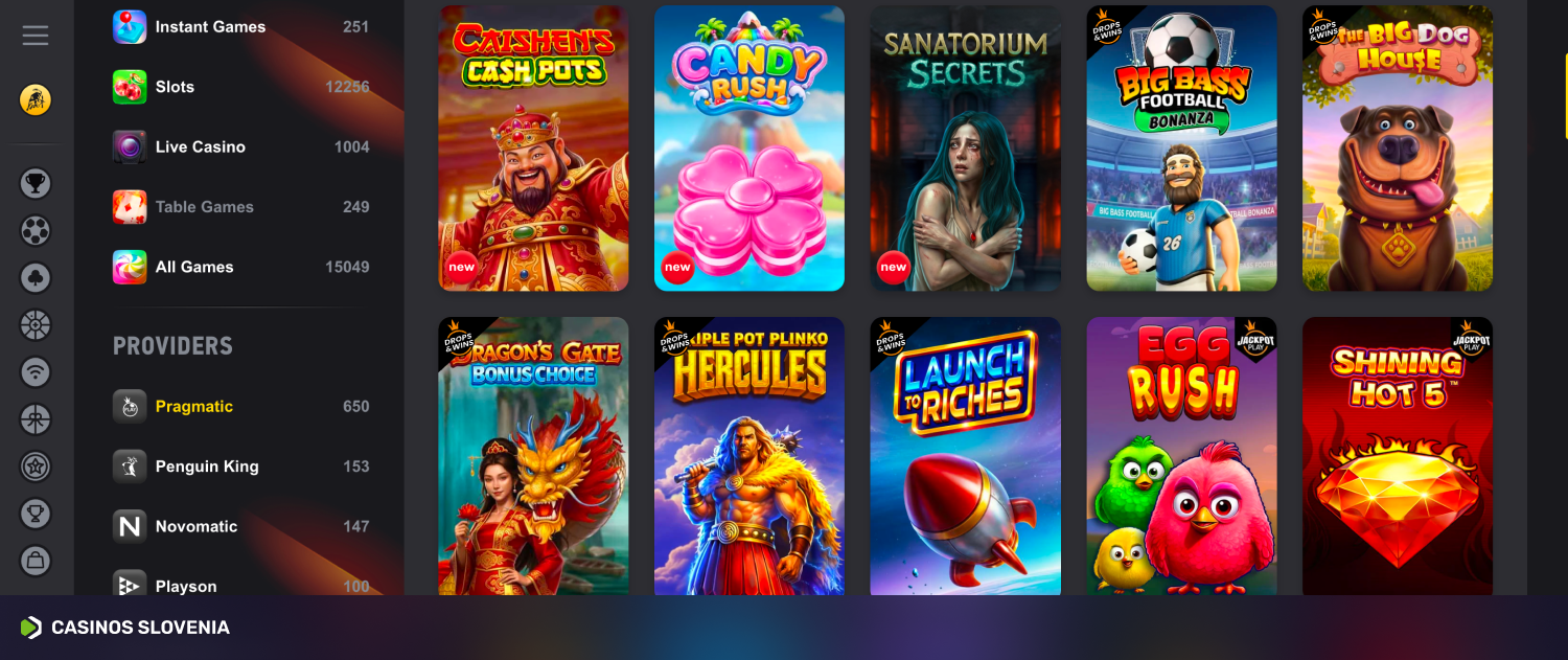 Fezbet Casino igralni avtomati