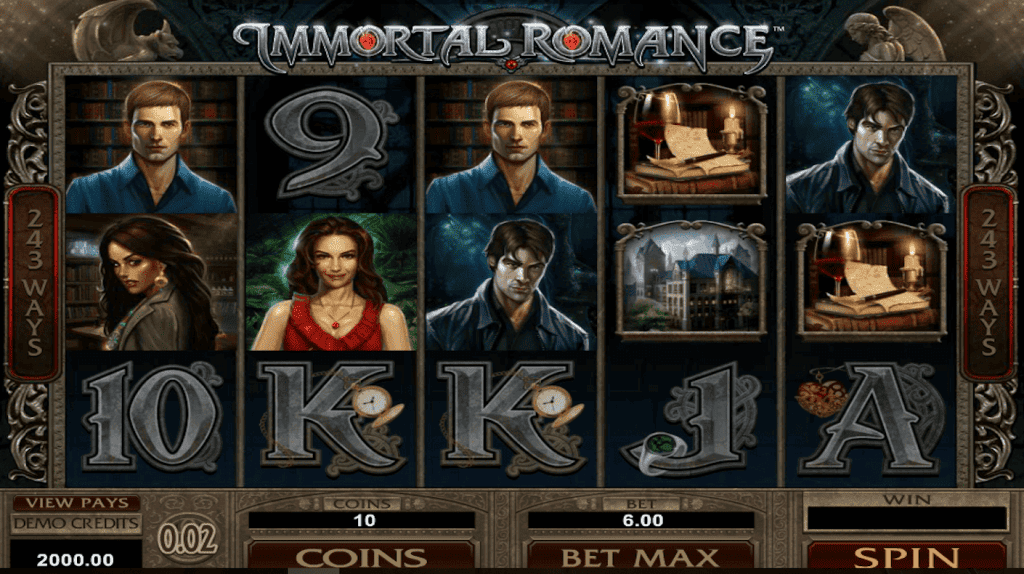 Igrajte brezplačno Immortal Romance