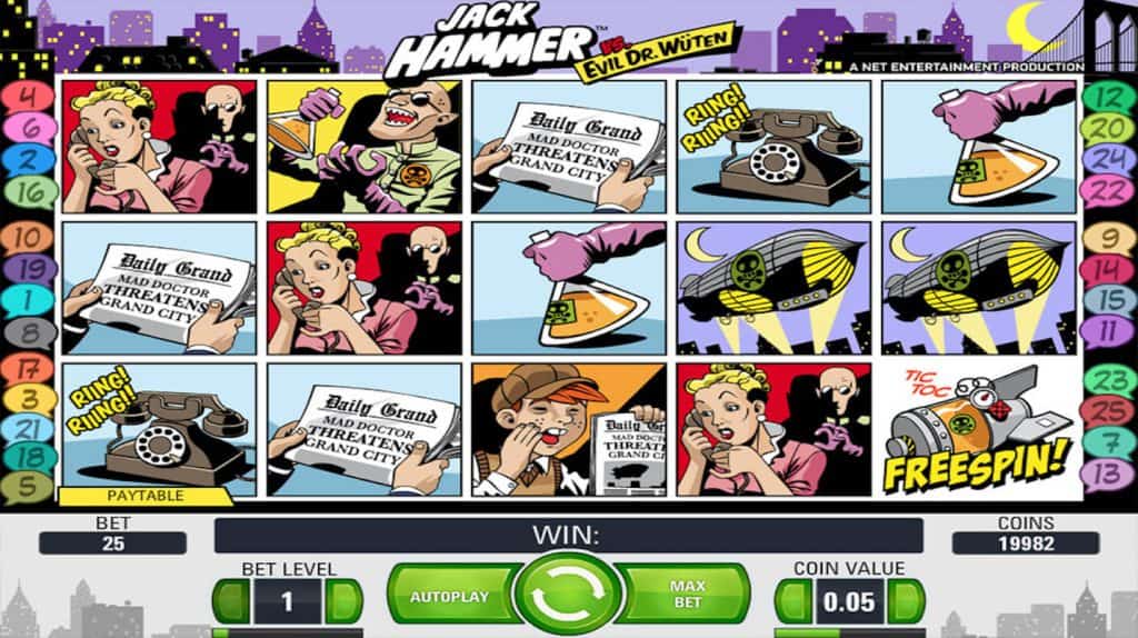 Igrajte brezplačno Jack Hammer