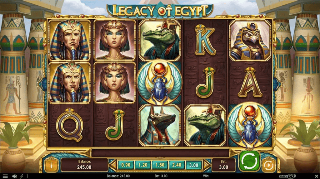 Igrajte brezplačno Legacy of Egypt
