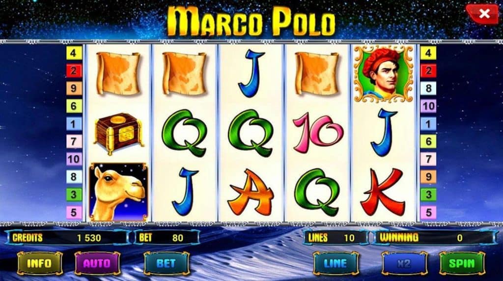 Igrajte brezplačno Marco Polo