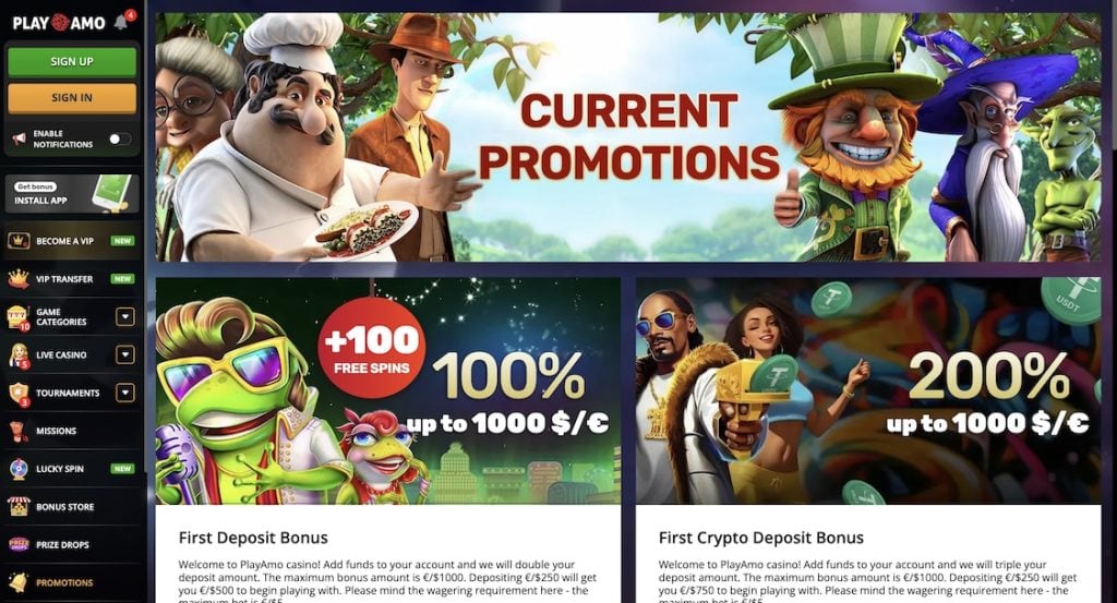 Promocije PlayAmo