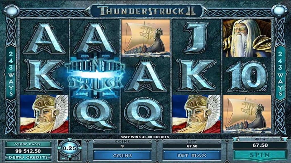 Igrajte brezplačno Thunderstruck 2