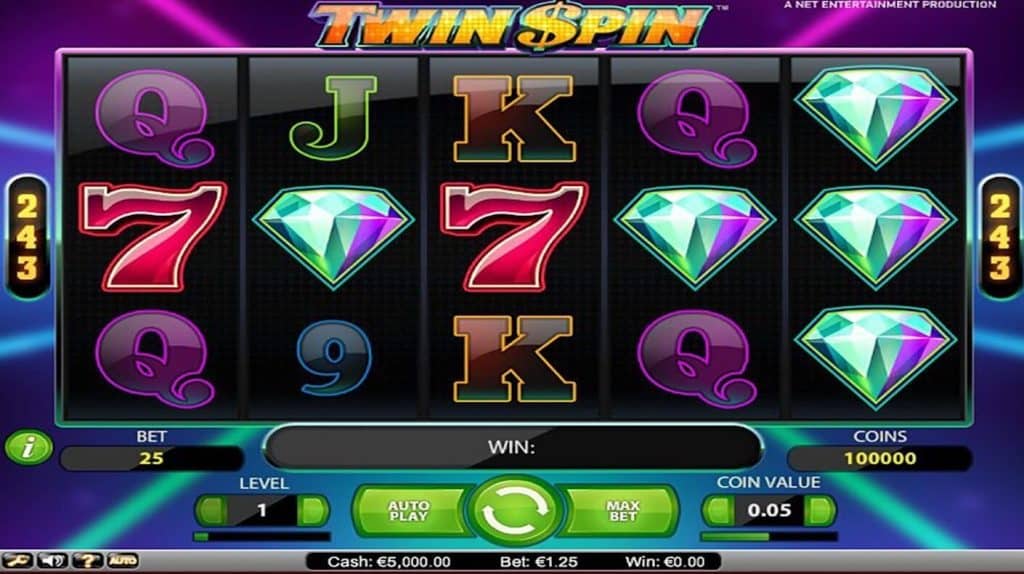 Igrajte brezplačno Twin Spin