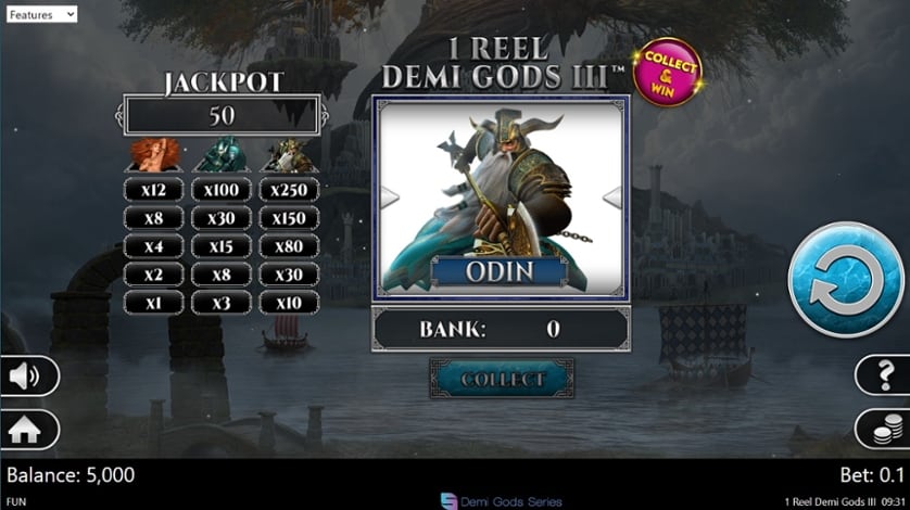 Igrajte brezplačno 1 Reel Demi Gods III