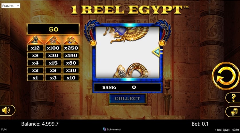 Igrajte brezplačno 1 Reel Egypt