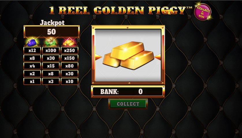 Igrajte brezplačno 1 Reel Golden Piggy