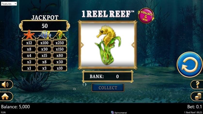 Igrajte brezplačno 1 Reel Reef