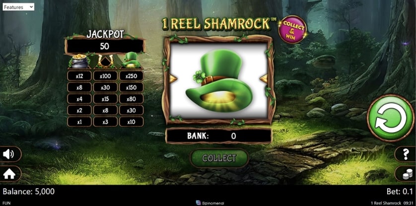 Igrajte brezplačno 1 Reel Shamrock