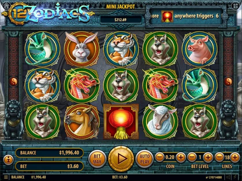 Igrajte brezplačno 12 Zodiacs
