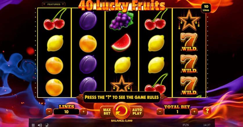 Igrajte brezplačno 40 Lucky Fruits