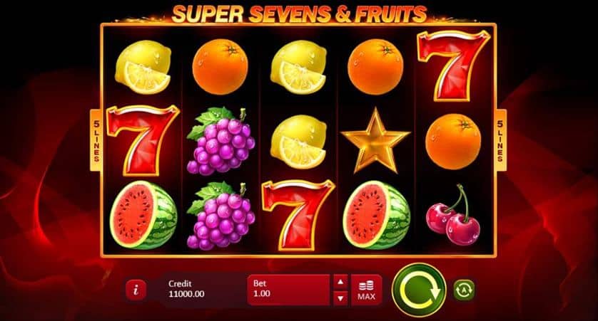 Igrajte brezplačno 5 Super Sevens & Fruits