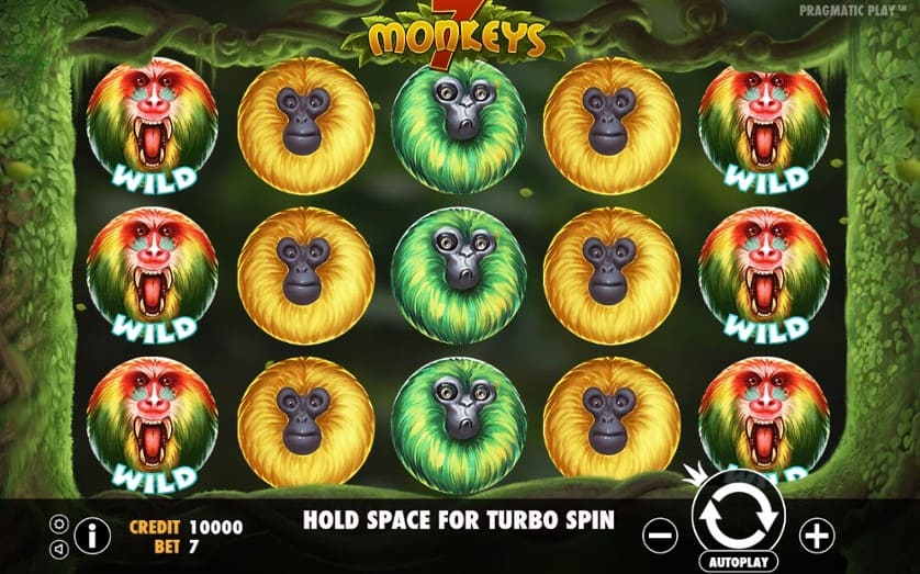Igrajte brezplačno 7 Monkeys