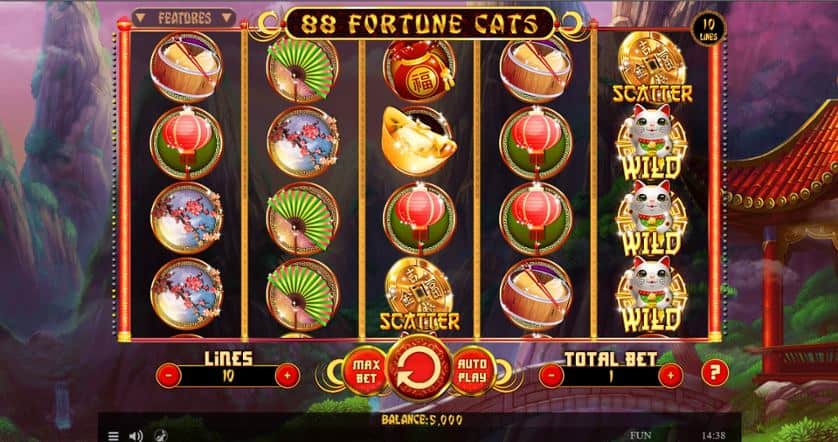 Igrajte brezplačno 88 Fortune Cats