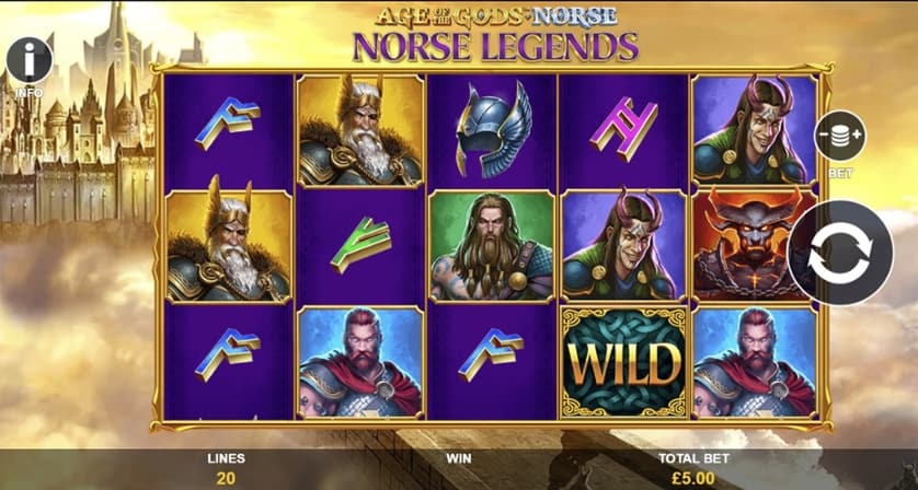 Igrajte brezplačno Age of the Gods Norse: Norse Legends
