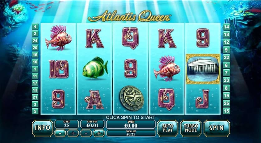 Igrajte brezplačno Atlantis Queen