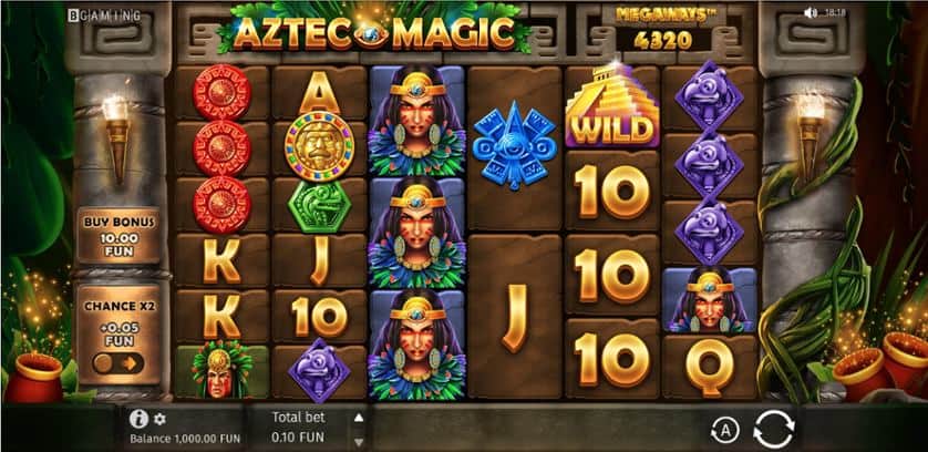 Igrajte brezplačno Aztec Magic Megaways