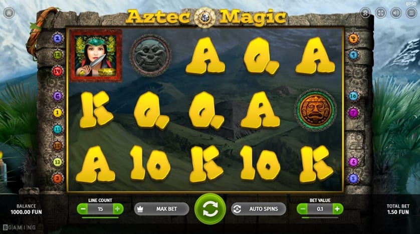 Igrajte brezplačno Aztec Magic