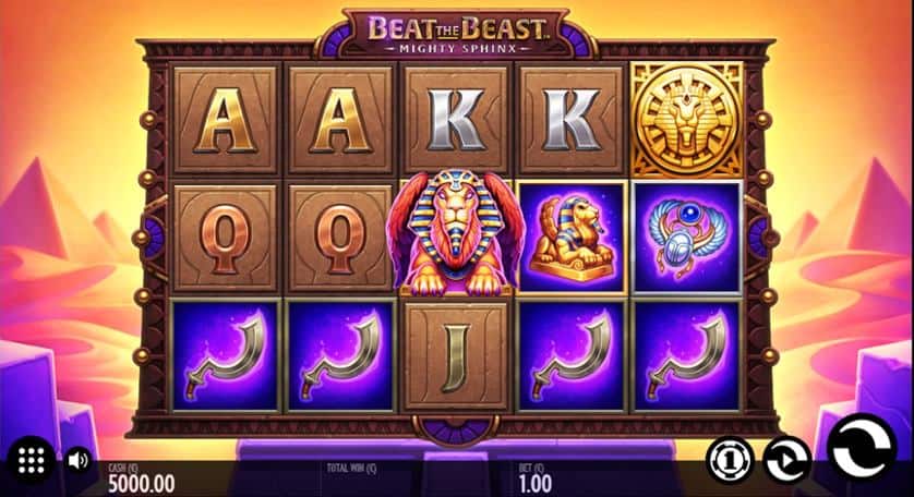 Igrajte brezplačno Beat the Beast: Mighty Sphinx