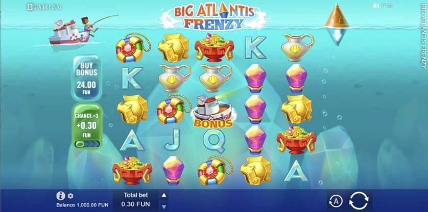 Igrajte brezplačno Big Atlantis Frenzy