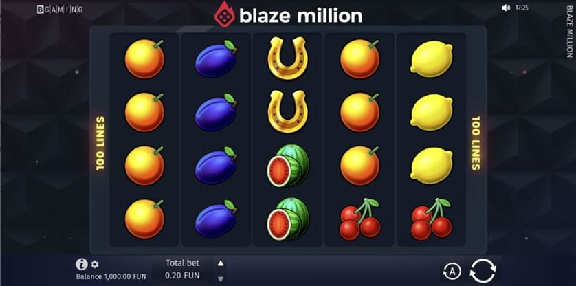 Igrajte brezplačno Blaze Million