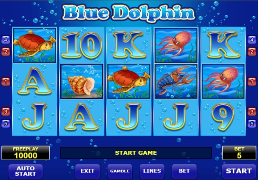 Igrajte brezplačno Blue Dolphin