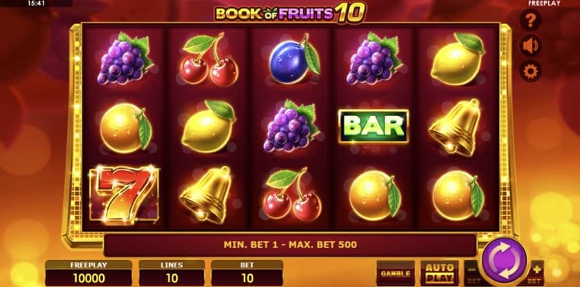 Igrajte brezplačno Book of Fruits 10