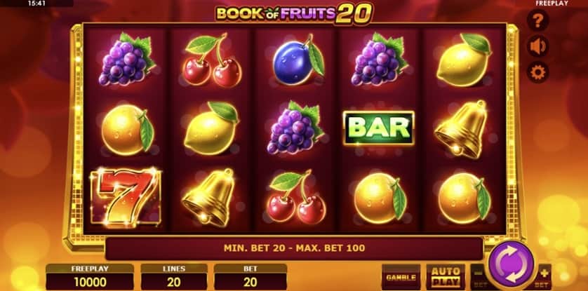Igrajte brezplačno Book of Fruits 20