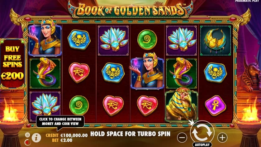 Igrajte brezplačno Book of Golden Sands