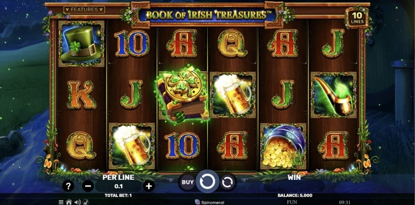Igrajte brezplačno Book of Irish Treasures