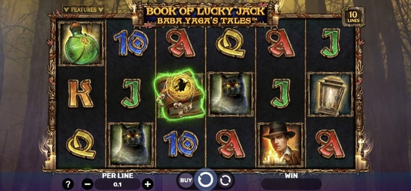Igrajte brezplačno Book of Lucky Jack Baba Yaga’s Tales