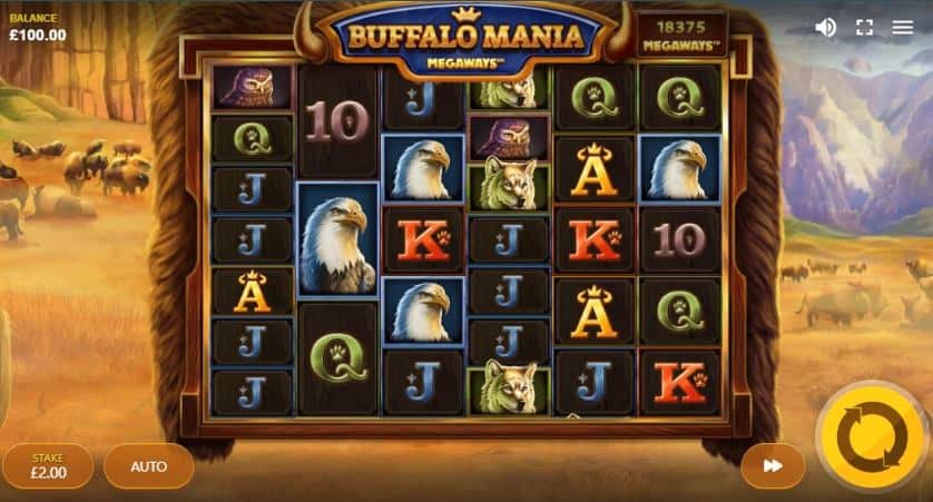 Igrajte brezplačno Buffalo Mania Megaways