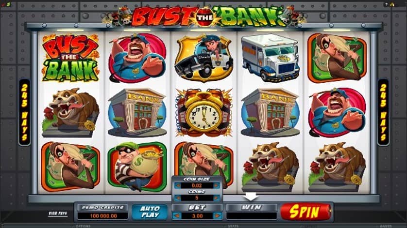 Igrajte brezplačno Bust The Bank