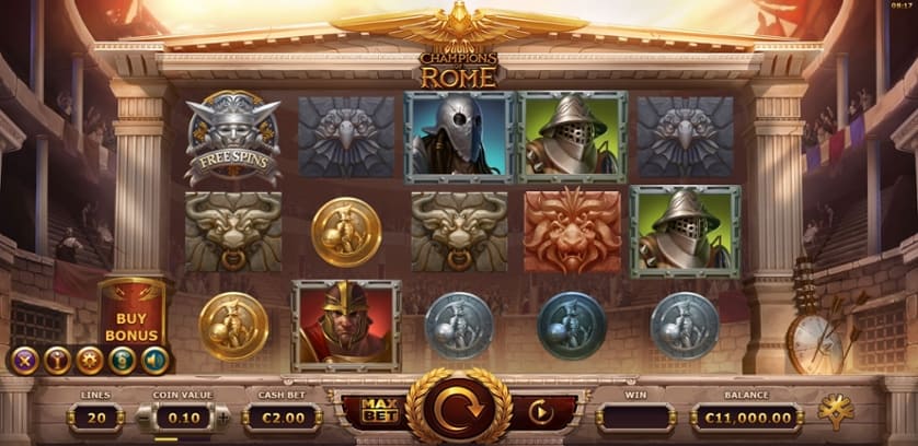 Igrajte brezplačno Champions of Rome