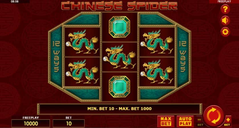 Igrajte brezplačno Chinese Spider