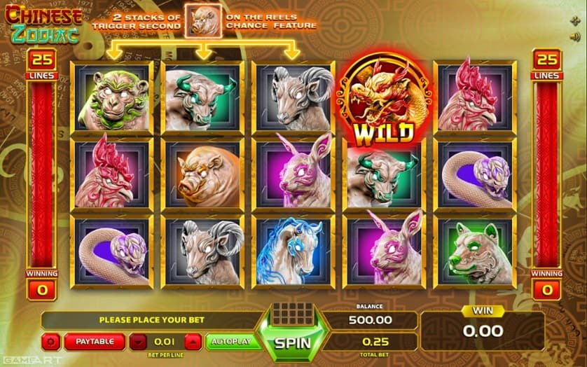 Igrajte brezplačno Chinese Zodiac