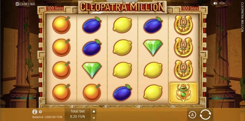 Igrajte brezplačno Cleopatra Million