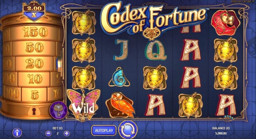 Igrajte brezplačno Codex of Fortune