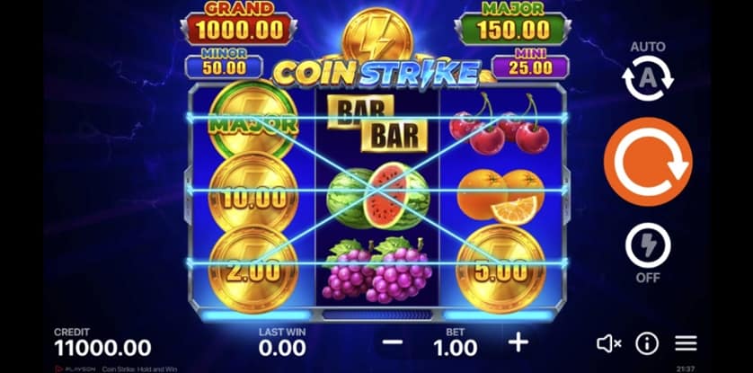 Igrajte brezplačno Coin Strike: Hold and Win