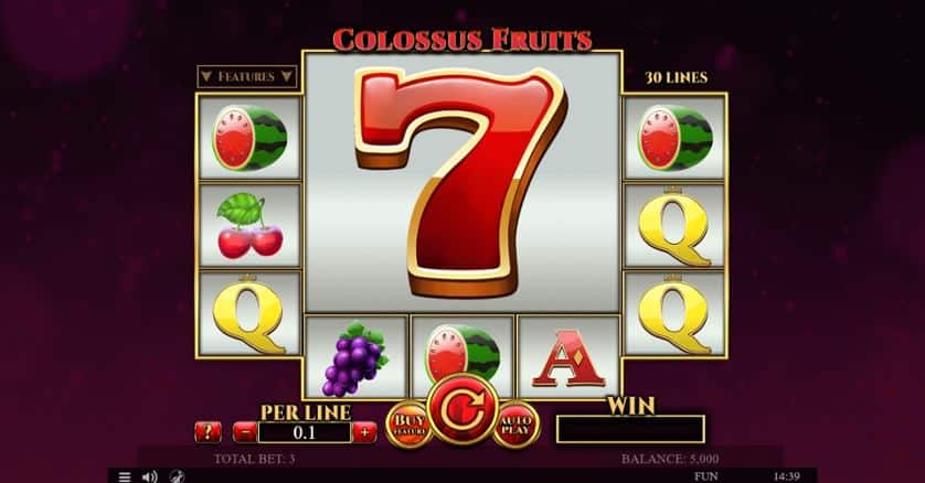 Igrajte brezplačno Colossus Fruits