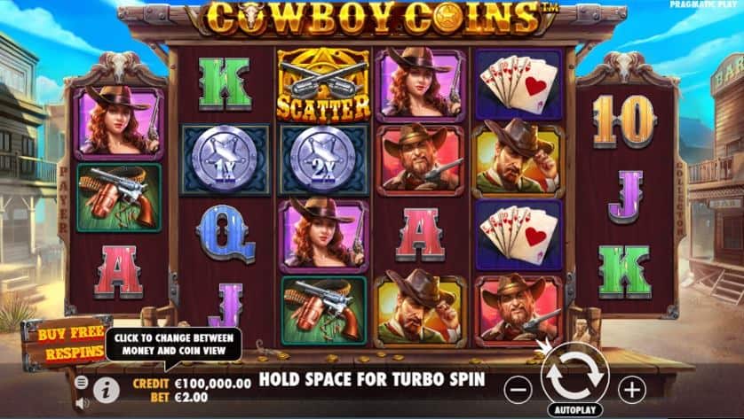Igrajte brezplačno Cowboy Coins