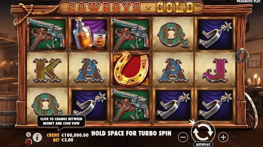 Igrajte brezplačno Cowboys Gold