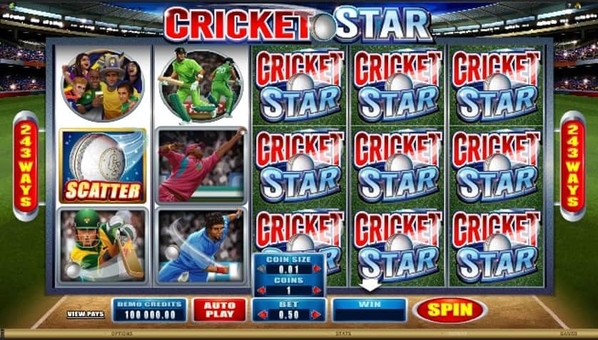 Igrajte brezplačno Cricket Star