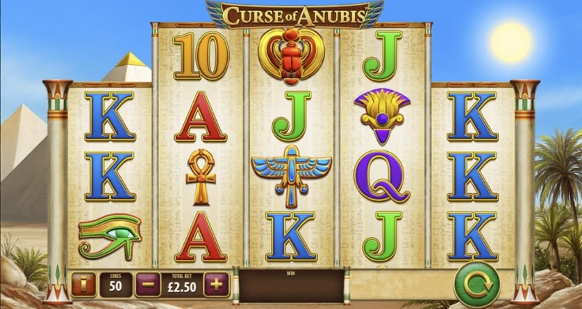 Igrajte brezplačno Curse of Anubis