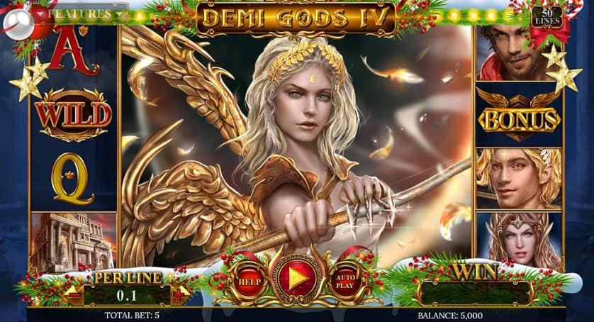 Igrajte brezplačno Demi Gods IV Christmas Edition