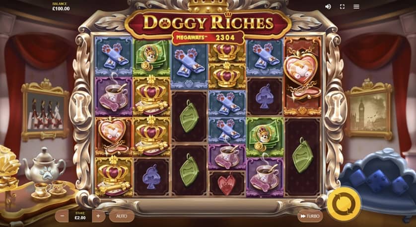 Igrajte brezplačno Doggy Riches Megaways