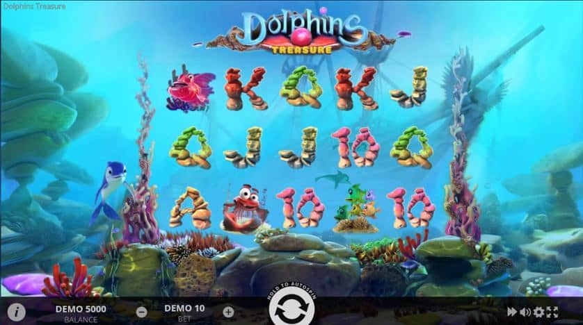 Igrajte brezplačno Dolphins Treasure