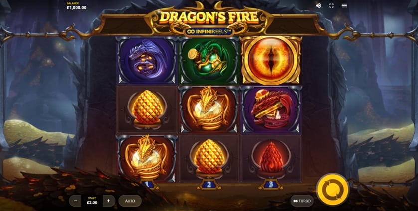 Igrajte brezplačno Dragon’s Fire InfiniReels